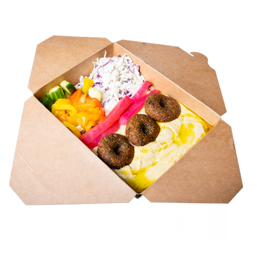 Bol hummus et falfel