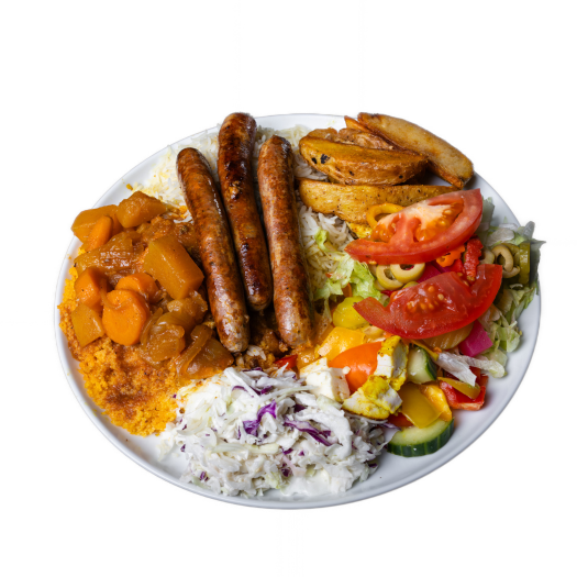 Assiette Merguez (saucisse)
